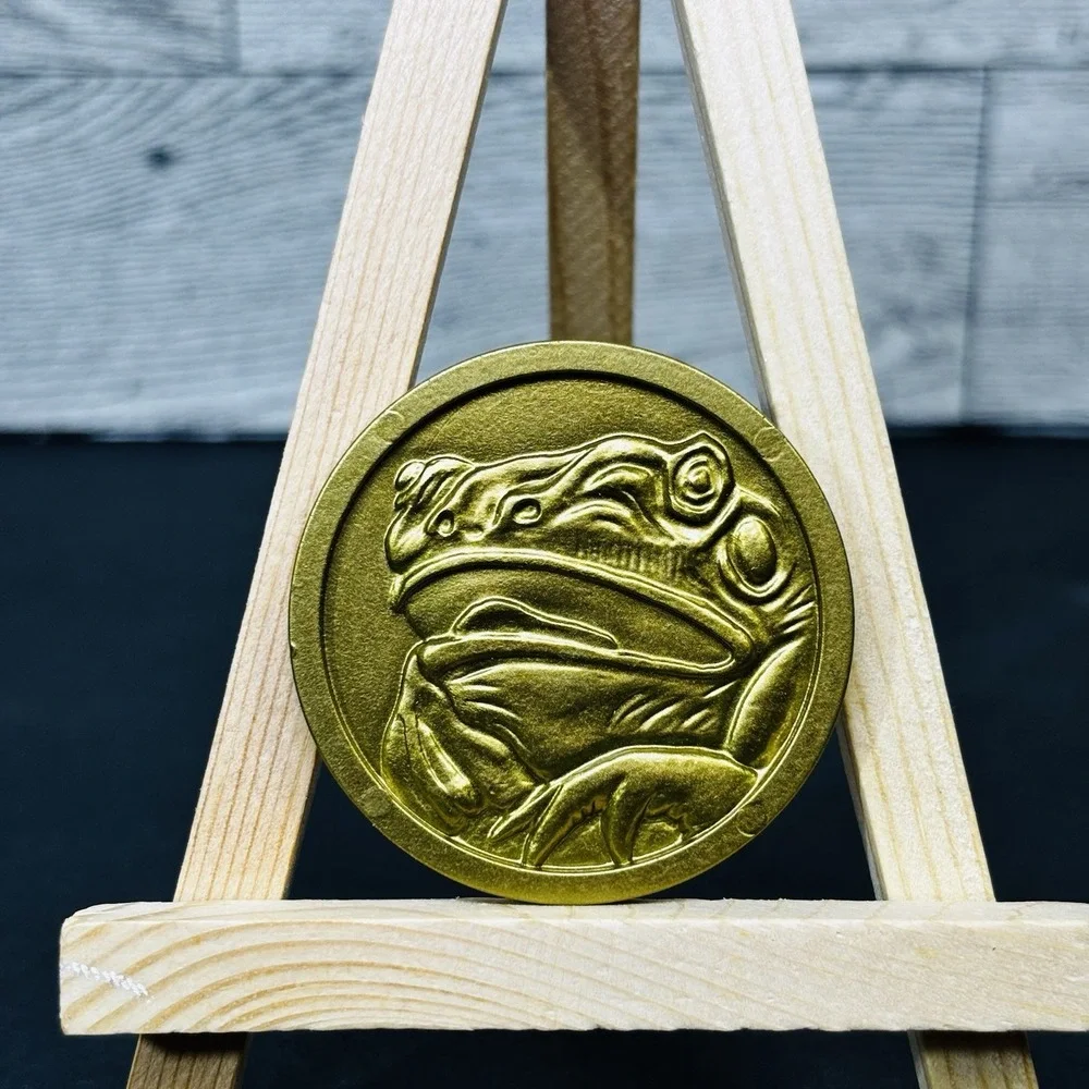 McDonalds 1995 Mighty Morphin Power Rangers Double Sided Buckle Coin‎